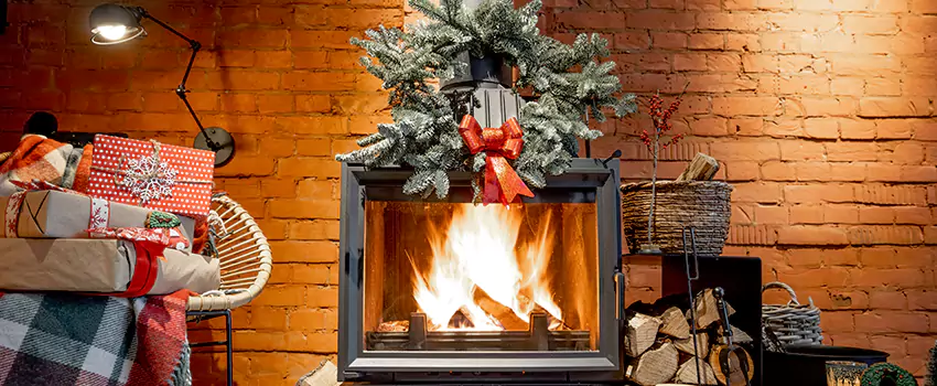Travis Industries Linear Gas Fireplace Installation in Hinesville, Georgia
