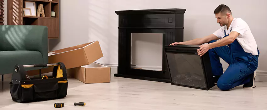 Old Rusted Metal Fireplace Repair And Replacement in Hinesville, GA